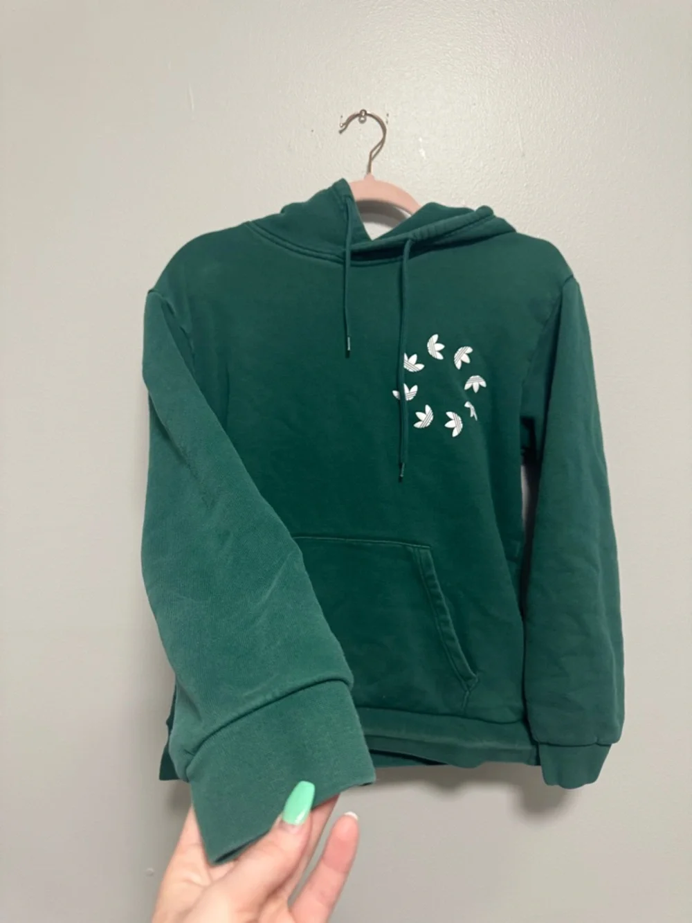 adidas Originals Men's Adicolor Green Spinner Hoodie